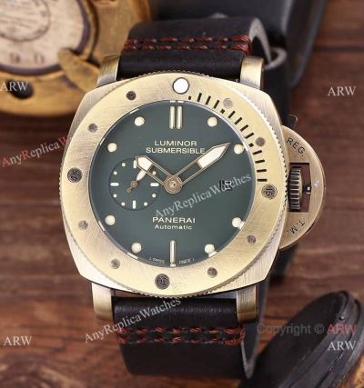 AAA Replica Panerai PAM382 Luminor Submersible Bronze Watch